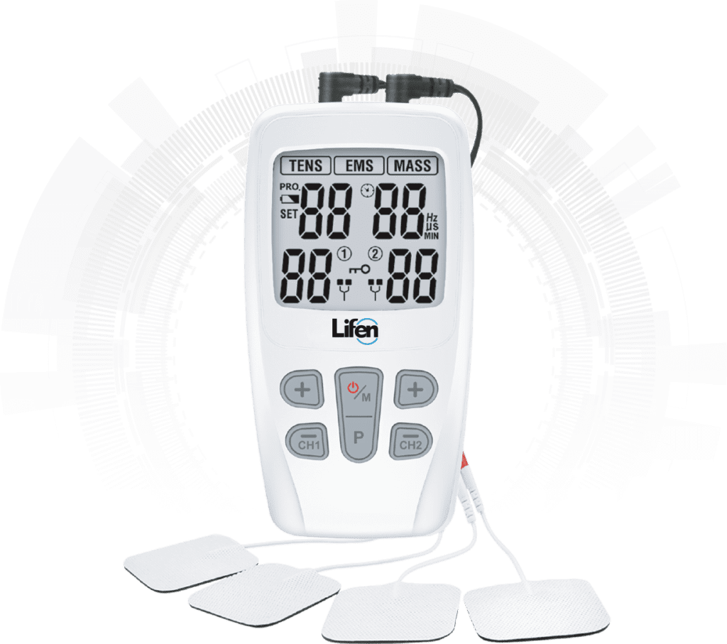 Set De Electroterapia Digital EMS TENS Lifen Medical Market