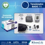 Tensiómetro Digital Basic 11 HomeLife monitor presión sanguínea
