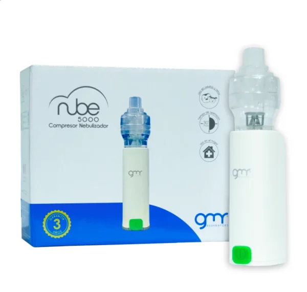 Compresor Nebulizador Pórtatil Recargable NUBE 5000