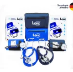 Kit De Tensiómetro + Fonendoscopio Rappaport Lenz Azules