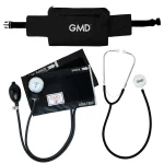 Kit Tensiometro Doble Campana Fonendoscopio + Canguro GMD Negro