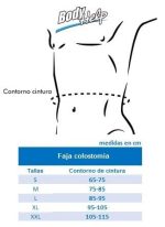 Faja colostomía Body help