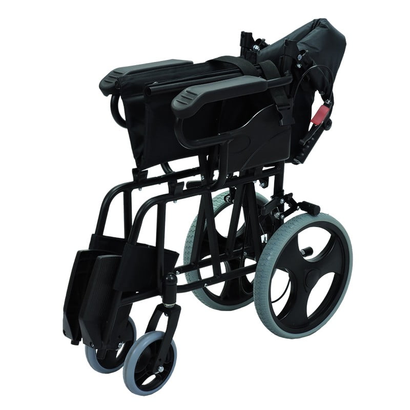 ¿Qué es una silla de ruedas transporte?