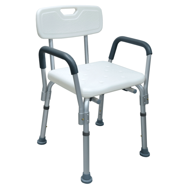 Silla para Ducha con Brazos Konfort Plus