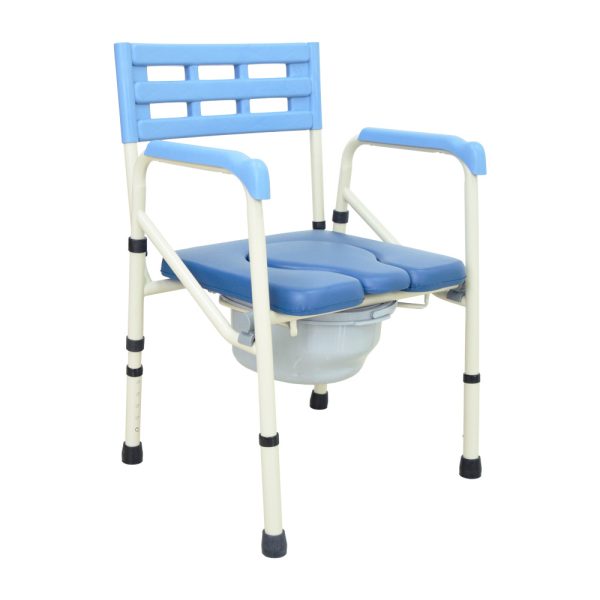 Cómodo Sanitario en Acero Con Respaldo Plástico KP2-6542SR-AP1