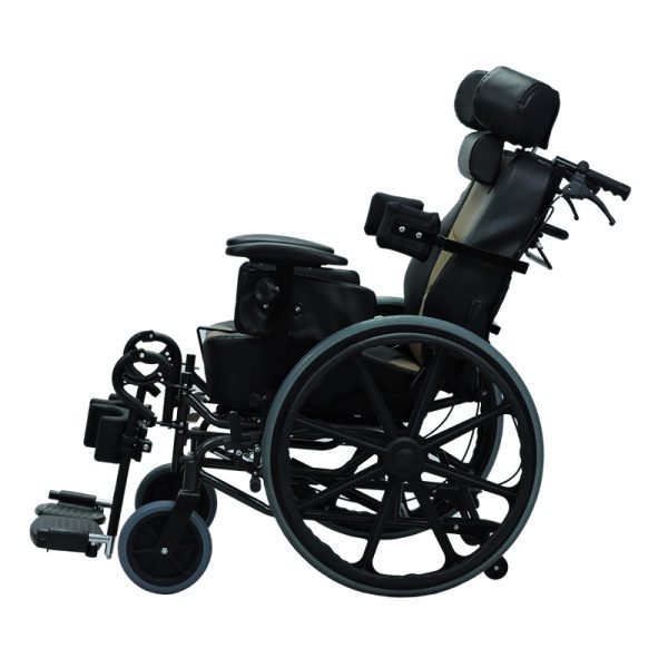 silla de ruedas neurologica para adulto cafe 3