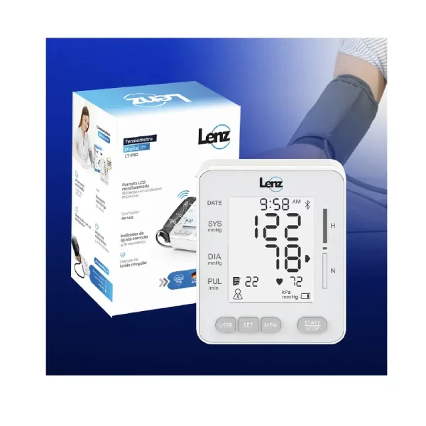 Tensiómetro Digital de Brazo con Altavoz LP-P30 Lenz