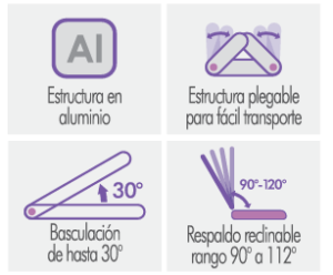 SILLA DE RUEDAS NEUROLÓGICA PEDIÁTRICA K100